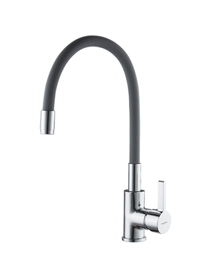 Смеситель для кухни с гибким изливом Ledeme Rainbow L4898-9 хром