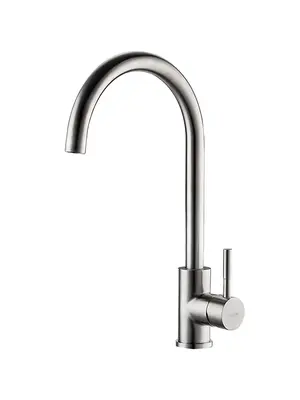 Смеситель для кухни Ledeme R L4998-3 суперсталь