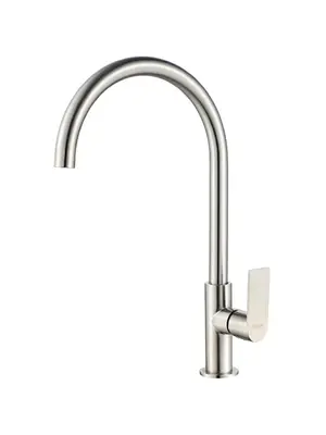 Смеситель для кухни Ledeme L74008 суперсталь