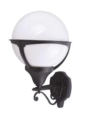 Уличный настенный светильник Arte Lamp Monaco A1491AL-1BK