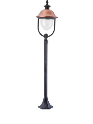 Уличный светильник Arte Lamp Barcelona A1486PA-1BK