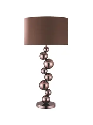 Настольная лампа с абажуром Arte Lamp A4034LT-1BR