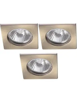Встраиваемые точечный светильник Arte Lamp A2210PL-3AB