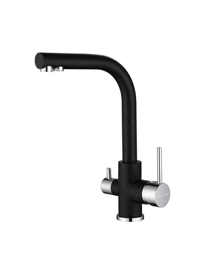 Смеситель для кухни Paulmark Essen Es213011-308 черный