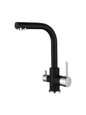 Смеситель для кухни Paulmark Essen Es213011-308 черный