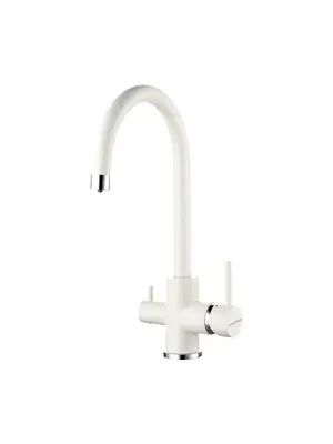 Смеситель для кухни Paulmark Essen Es213211-331 белый