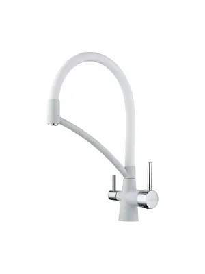 Смеситель для кухни Paulmark Siegen Si213111-431 белый матовый