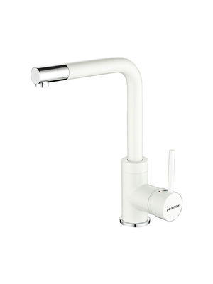Смеситель для кухни Paulmark Honner Ho212018-431TW белый матовый