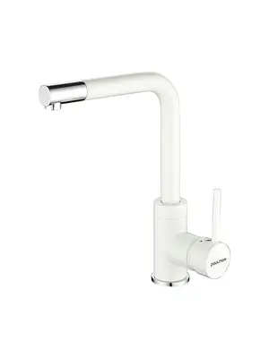 Смеситель для кухни Paulmark Honner Ho212018-431TW белый матовый