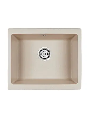 Мойка из камня Paulmark Gera 60 PM205546-BE бежевый кварц 55.5 х 46 см