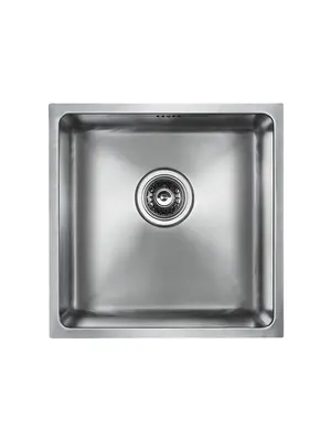 Мойка из нержавейки Paulmark Vista 44 PM304444-BS брашированная сталь 44 х 44 см