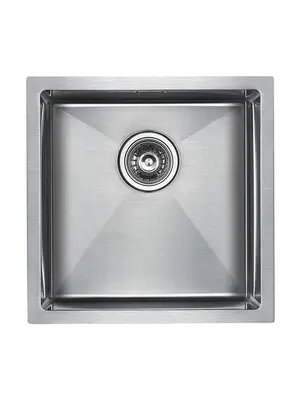 Мойка из нержавейки Paulmark Aller 44 Uni PM904444-BS брашированная сталь 44 х 44 см