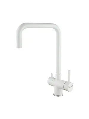 Смеситель для кухни Paulmark Wetter We213030-431 белый матовый