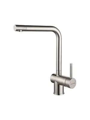 Смеситель для кухни Paulmark Spring Sp212067-SS нержавеющая сталь