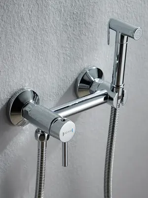 Гигиенический душ со смесителем для туалета (биде) Shevanik S107