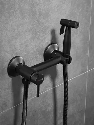 Гигиенический душ со смесителем для туалета (биде) Shevanik S107H