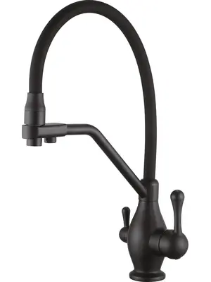 Смеситель для кухни с гибким изливом Rose R858H