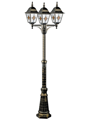 Садово-парковый светильник Arte Lamp Berlin A1017PA-3BN