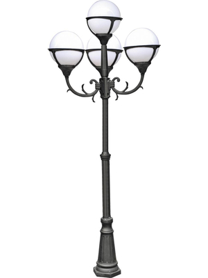 Садово-парковый светильник Arte Lamp Monaco A1497PA-4BK