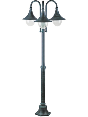 Садово-парковый светильник Arte Lamp Malaga A1086PA-3BG