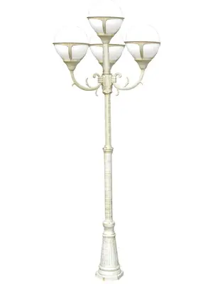 Садово-парковый светильник Arte Lamp Monaco A1497PA-4WG