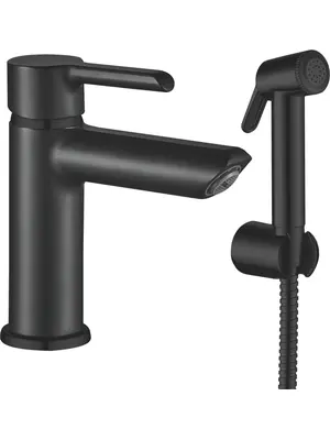 Смеситель для раковины с гигиеническим душем Shevanik S6071H