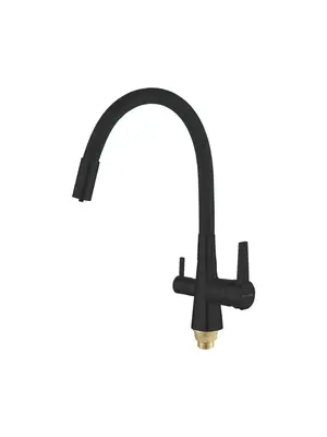 Смеситель для кухни с гибким изливом Shevanik S668H