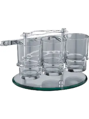 Держатель для зубных щеток Ledeme L106-1 хром