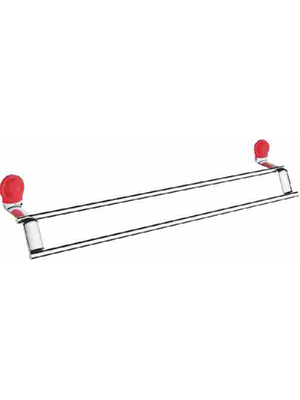 Полотенцедержатель Ledeme L30109R красный/хром