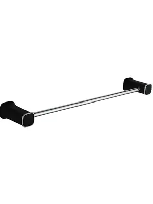 Прямой полотенцедержатель Ledeme L30201B черный