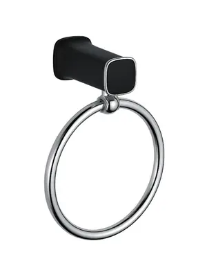 Кольцевой полотенцедержатель Ledeme L30204B черный