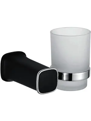 Стакан для ванной Ledeme L30206B черный