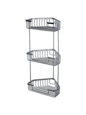 Металлическая полка Ledeme L335-2 хром