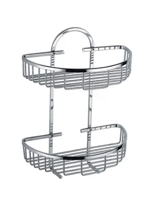 Металлическая полка Ledeme L339-2 хром