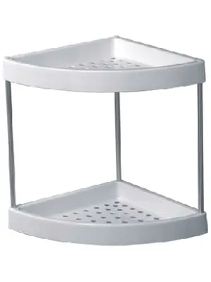 Полка пластиковая Ledeme L362-2 белый