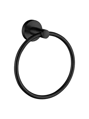Кольцевой полотенцедержатель Ledeme L71704B черный