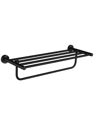 Полка для полотенец Ledeme L71724B черный
