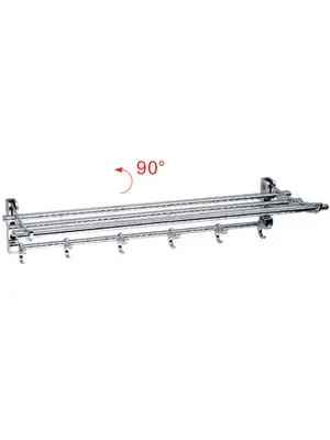 Металлическая полка Ledeme L806 хром