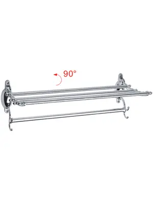 Металлическая полка Ledeme L807 хром