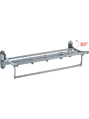 Полка металлическая Ledeme L809 хром