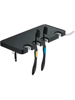 Держатель для зубных щеток Ledeme L105B черный