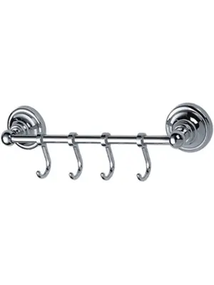 Держатель с 4-мя крючками Ledeme L1405-4 хром