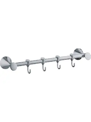Держатель с 4-я крючками Ledeme L1615-4 хром