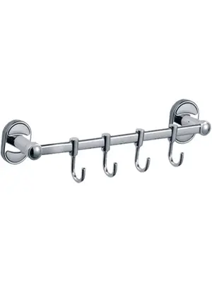 Держатель с 4-мя крючками Ledeme L1915-4 хром