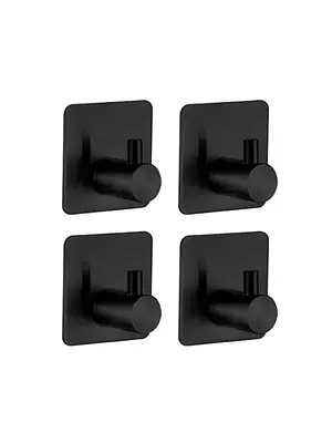 Набор из 4-х крючков Ledeme L215B-4 черный