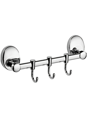 Держатель с 3-мя крючками Ledeme L3315-3 хром
