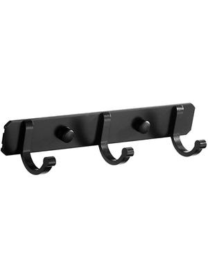 Планка с 3-мя крючками Ledeme L5516-3 черный