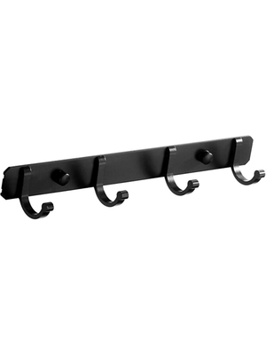 Планка с 4-мя крючками Ledeme L5516-4 черный