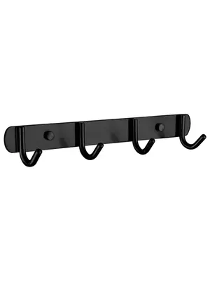 Держатель с 4-мя крючками Ledeme L70201B-4 черный