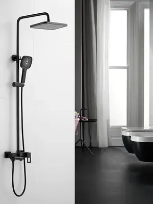 Душевая система с тропическим душем и смесителем Shevanik S8236H